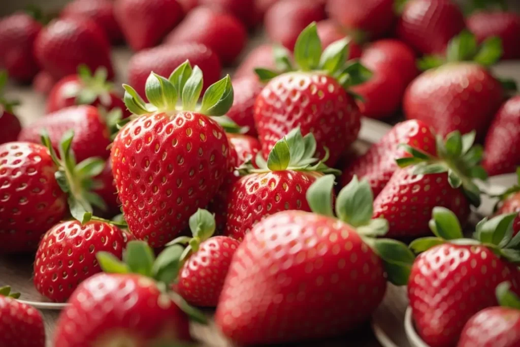 Absolute Reality v16 closeup of Strawberries pattern backgroun 1 min 1 Strawberry Images